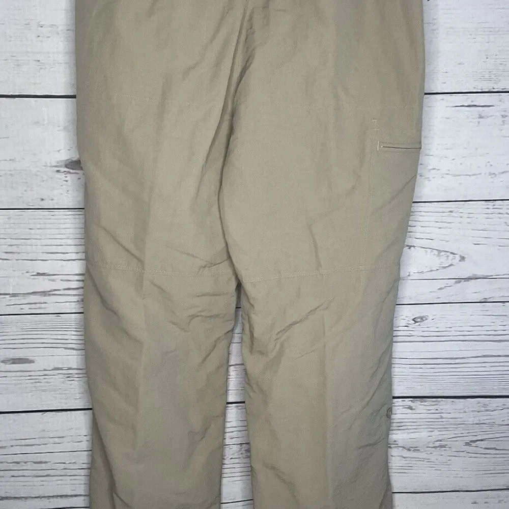 The North Face‎ Mens Gray Nylon Hiking Outdoors Fishing Straight Pants Size  36